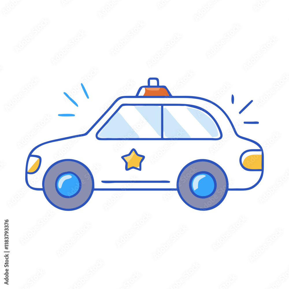 police car vector icon, vehicles vector illustration - simple illustration of police car perfect for logos, and vehicles-themed designs. police car vector icon, vehicles vector illustration - simple illustration of police car perfect for logos, and vehicles-themed designs.