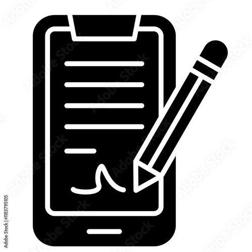 Digital Signature Icon