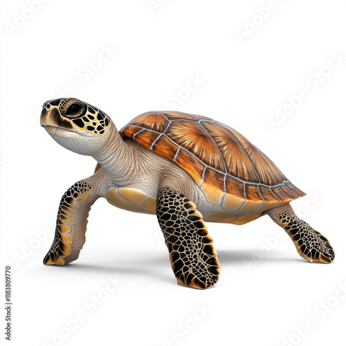 Majestic Sea Turtle: A Glimpse of Ocean Grace