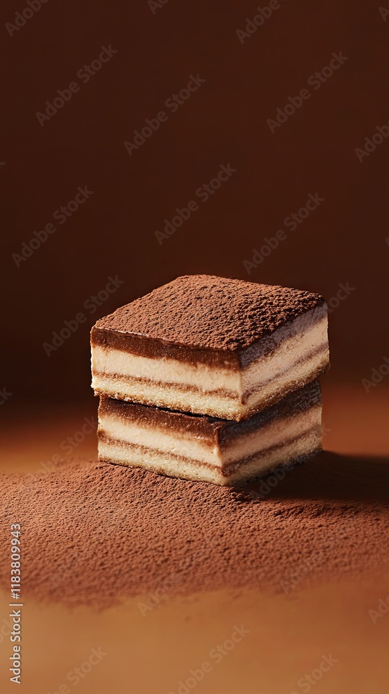 A Delicate Tiramisu Square: Layers of Indulgence A Delicate Tiramisu Square: Layers of Indulgence