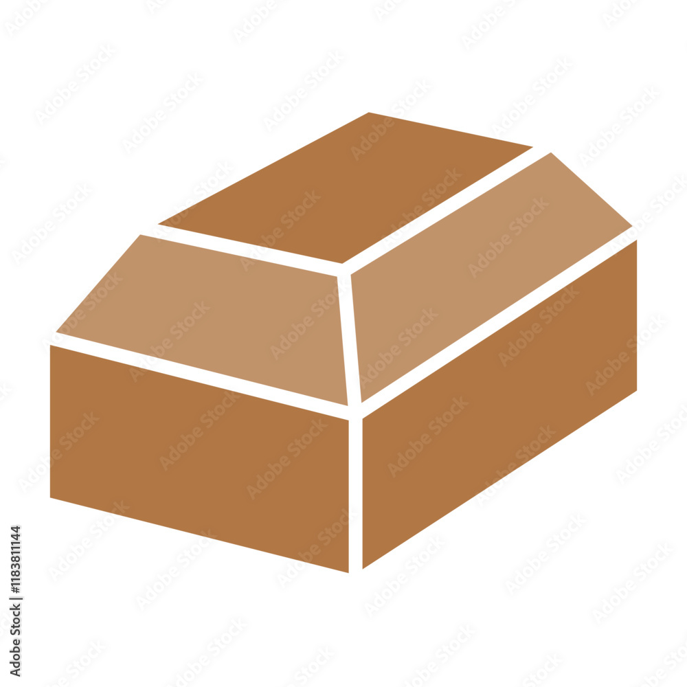 A piece of chocolate icon A piece of chocolate icon
