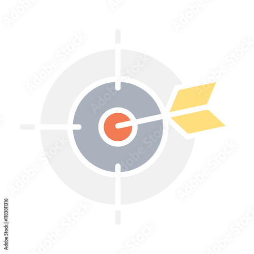 Business goal icon