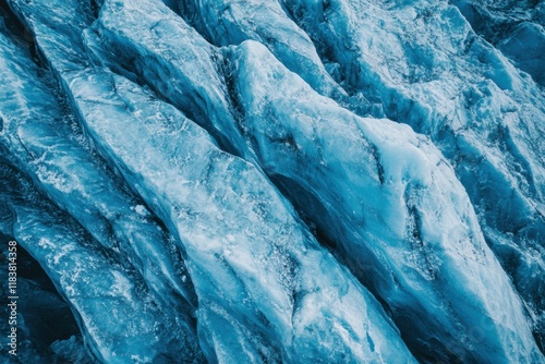 Wallpaper Mural The image is of a large piece of ice with a blue hue Torontodigital.ca