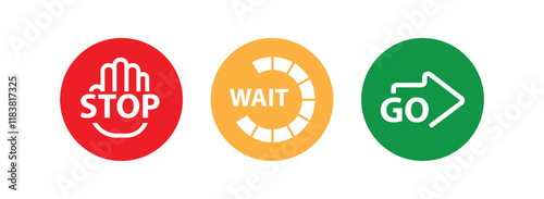 go wait stop sign	