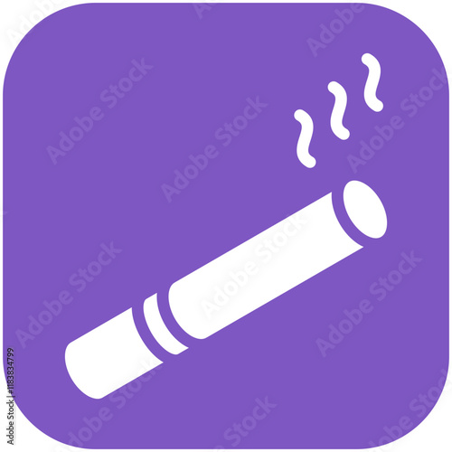 Smoking vector icon illustration of Lifestyles iconset.