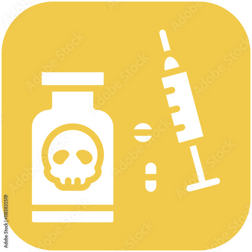 Drug Use vector icon illustration of Lifestyles iconset.