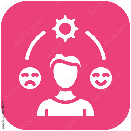 Behavior vector icon illustration of Lifestyles iconset.