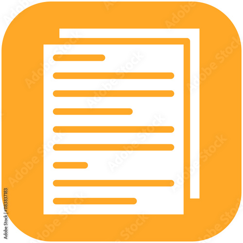 Essay vector icon illustration of Literature iconset.