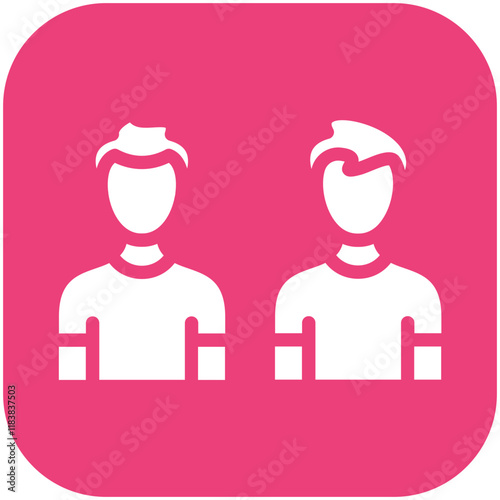 Youth vector icon illustration of Protesting and Civil Disobedience iconset.