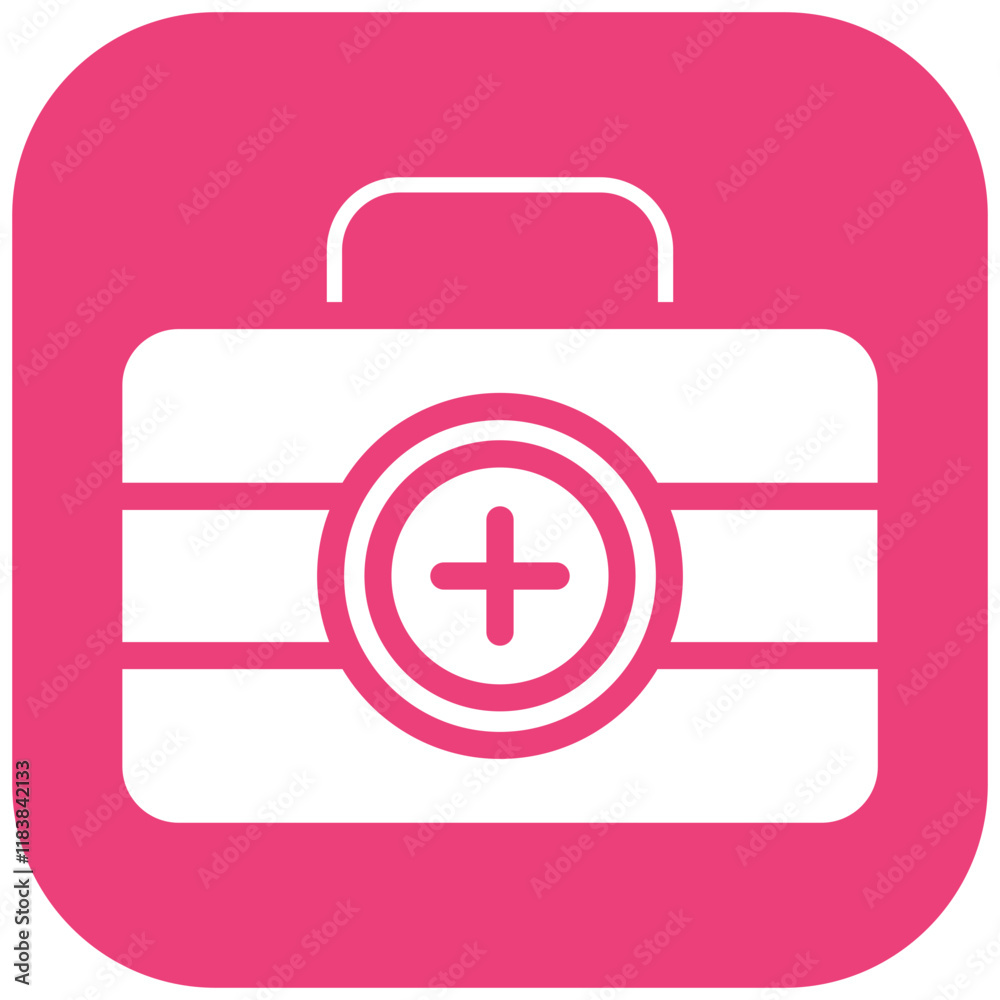 Medical Kit vector icon illustration of Soccer iconset. Medical Kit vector icon illustration of Soccer iconset.