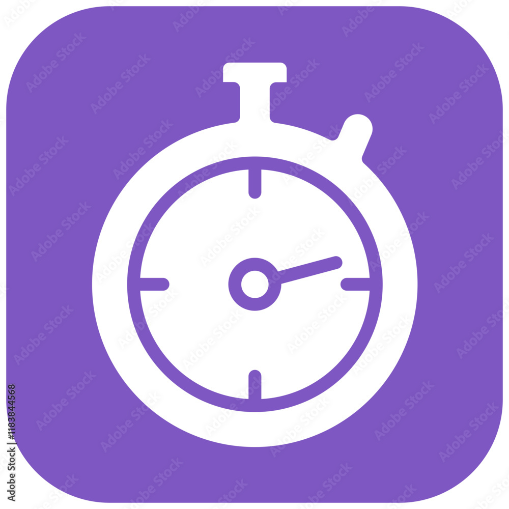 Stopwatch vector icon illustration of Pilates iconset. Stopwatch vector icon illustration of Pilates iconset.