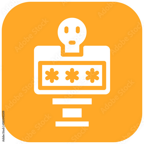 Compromised Official vector icon illustration of Corruption iconset.