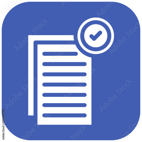 Falsified Records vector icon illustration of Corruption iconset.