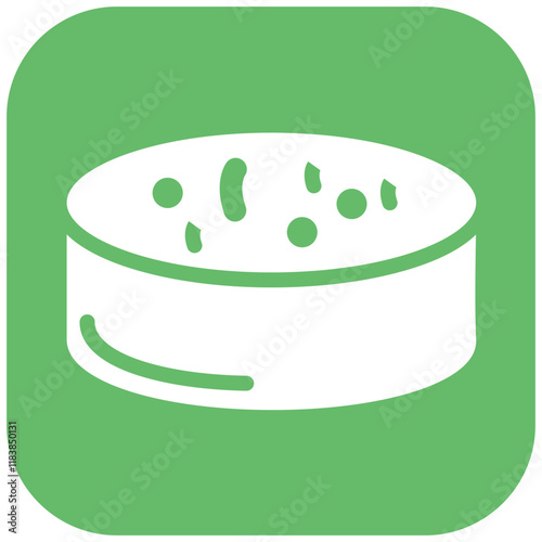 Petri Dish vector icon illustration of Lab iconset.