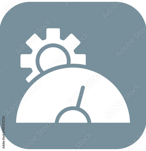 Optimization vector icon illustration of Business Analytics iconset.