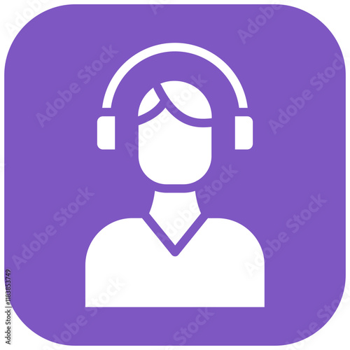 Supportiveness vector icon illustration of Leadership iconset.
