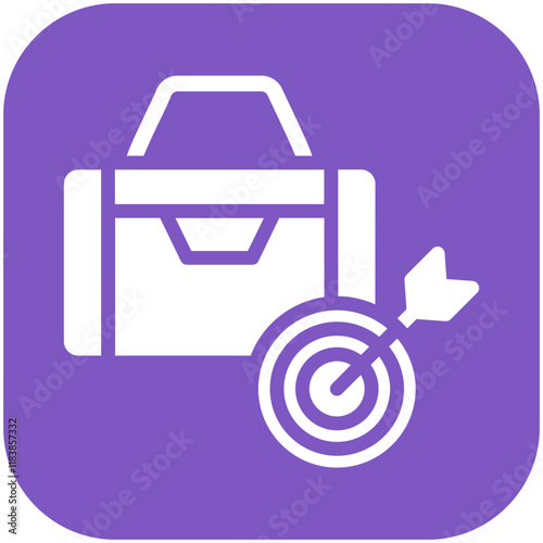 Business Goal vector icon illustration of No Code iconset. photo