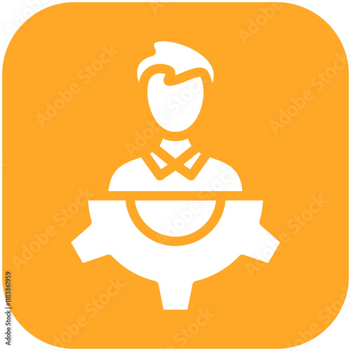 Workforce vector icon illustration of Gig Economy iconset.