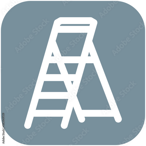 Ladder vector icon illustration of Achievements iconset.