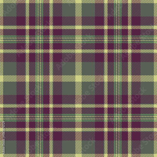 Stylish muted plaid pattern in earthy tones. Perfect for textile design, apparel, and website backgrounds.  Subtle color palette evokes a sense of calm and sophistication.