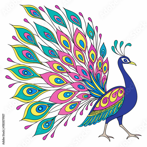 peacock feather background