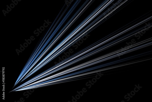 Computer generated fractal pattern and shape