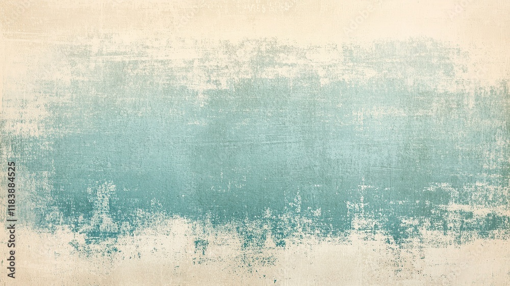 Fototapeta premium **A vintage teal gradient blending muted aqua