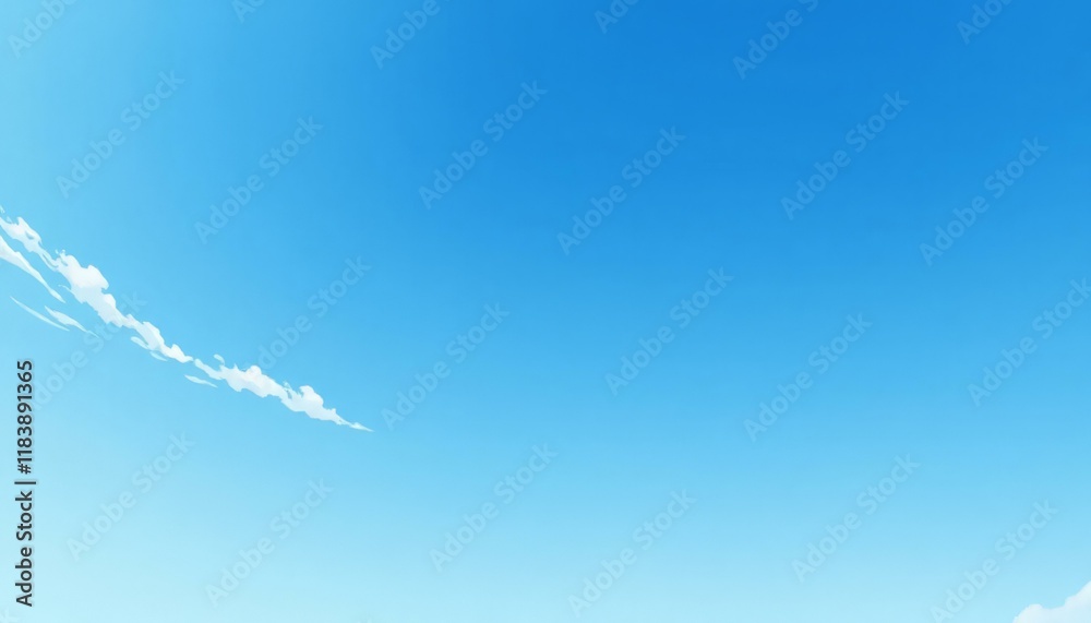 Clear blue sky with fluffy white clouds background_ Clear blue sky with fluffy white clouds background_