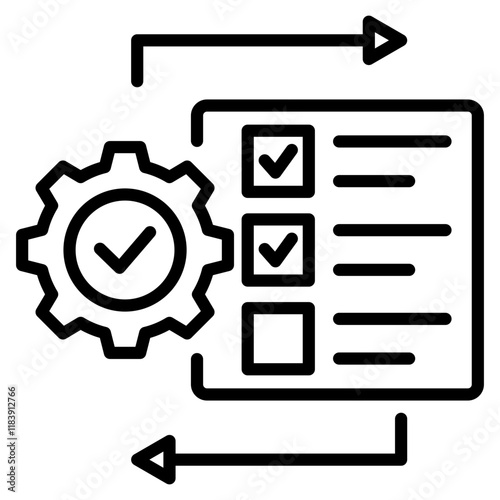 workflow single icon