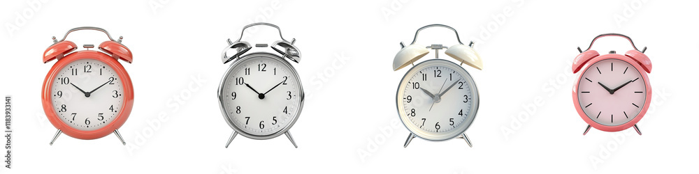 Alarm clock – Represents urgency or the call to action for change or awareness. Isolated on Clear White Background Highly Detailed Alarm clock – Represents urgency or the call to action for change or awareness. Isolated on Clear White Background Highly Detailed