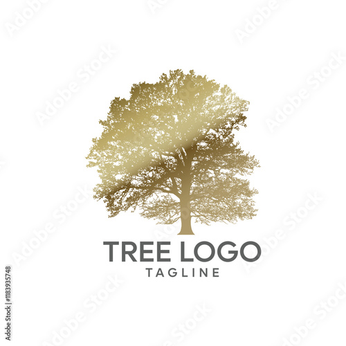 vector black tree of live icon on white background