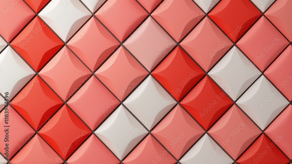 Minimalist Diamond Pattern in Warm Tones Minimalist Diamond Pattern in Warm Tones