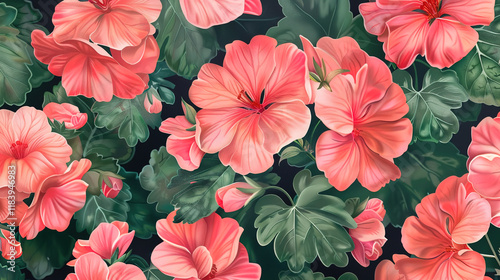 floral seamless pattern wallpaper