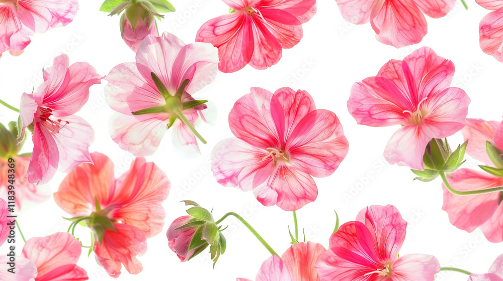 Fototapeta premium floral seamless pattern wallpaper
