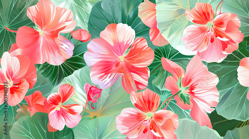 floral seamless pattern wallpaper