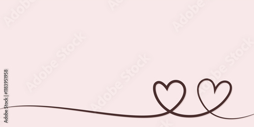 Wallpaper Mural Happy valentine day background with paper style Torontodigital.ca