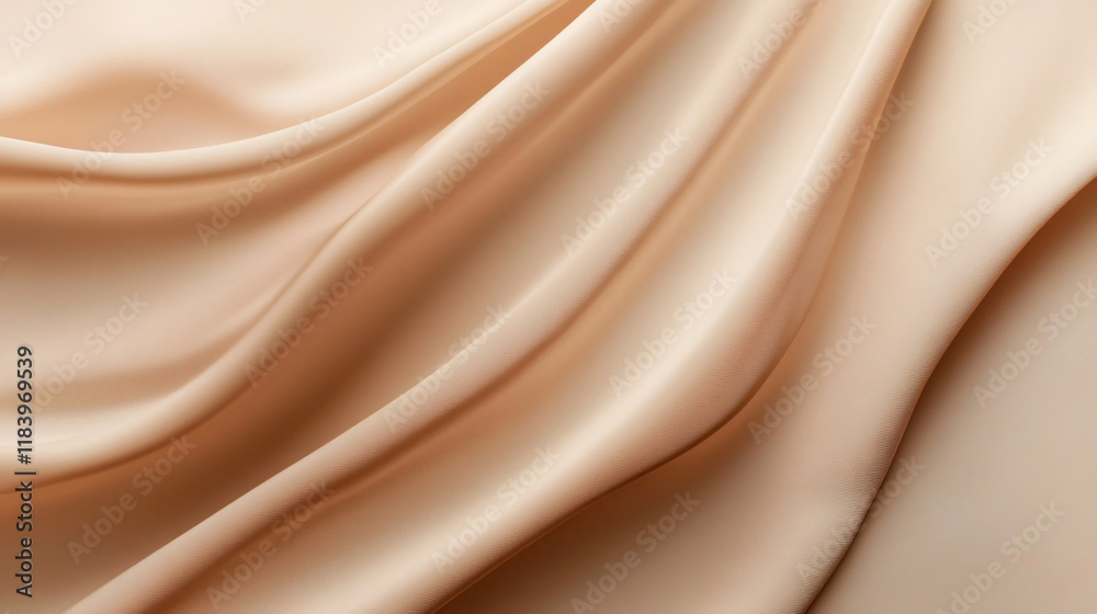 Obraz premium A light brown gradient modern solid color background, perfect for a presentation or wallpaper display.