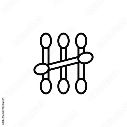 Cotton ear buds for hygiene and wellness purposes
