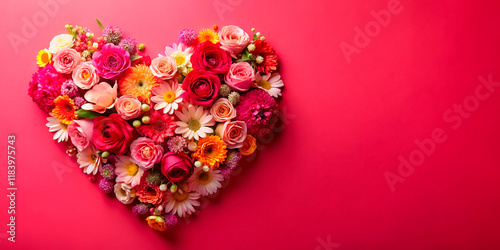 heart shaped flower