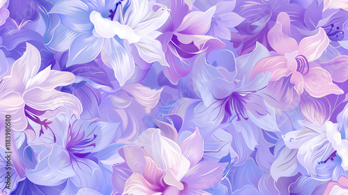 purple violet pattern wallpaper