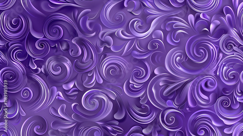 purple violet floral pattern wallpaper