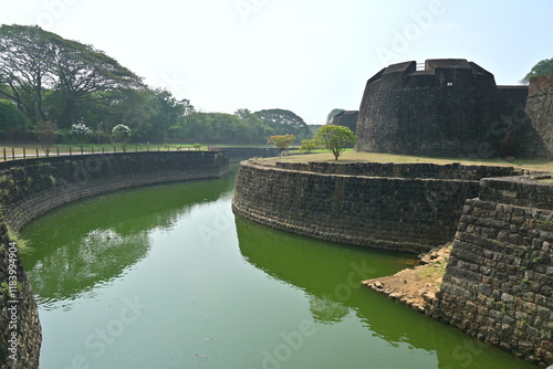 fortress, Palakkad Fort, Kerala, India, historical monument 
