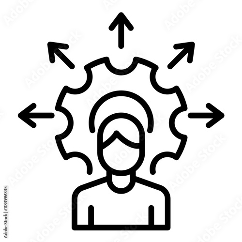 Capacity Utilization Icon