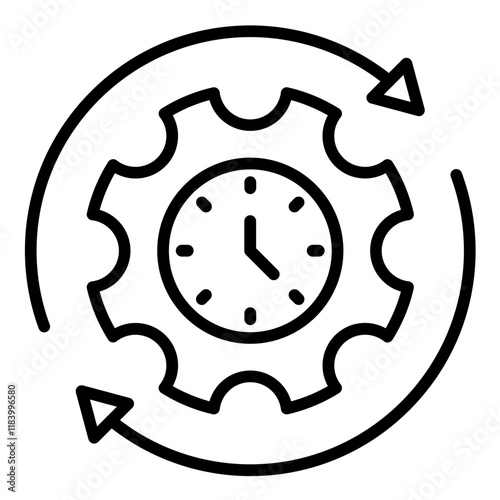 Resource Efficiency Icon