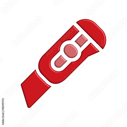 Cutter icon design template