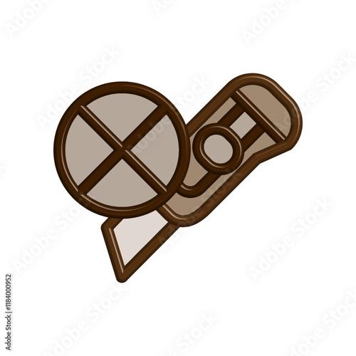 Cutter icon design template