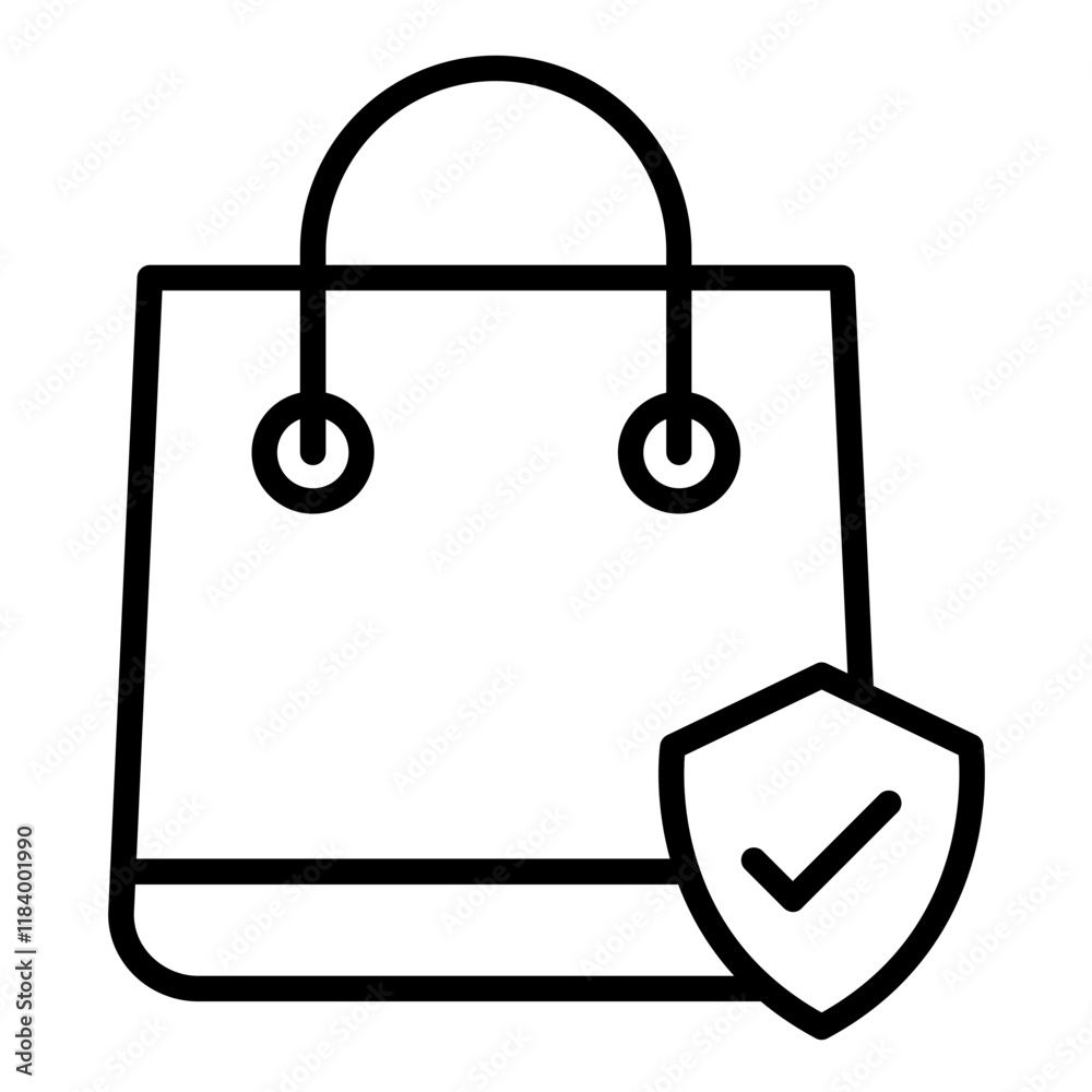 Secure Shopping Icon Secure Shopping Icon