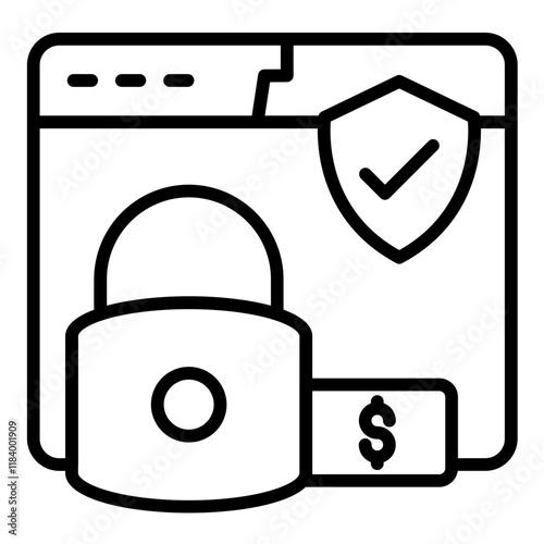 Safe E commerce Icon