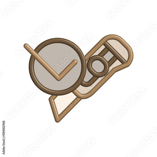 Cutter icon design template