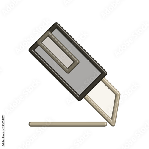 Cutter icon design template
